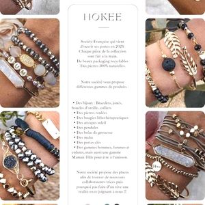 Je vends des bijoux faits de pierre précieuse qui aident notre qualité de vie